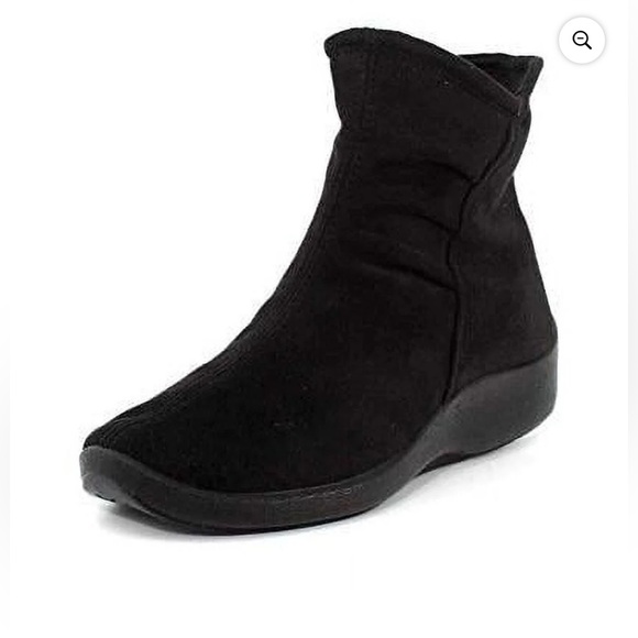 Arcopedico L19 Women’s Ankle Synthetic Suede Comfort Boots Black Eu 41 US 10 - Picture 1 of 12